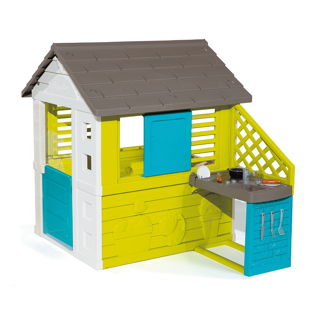 Smoby - Pretty Spielhaus | Play Outside | Unser Garten - unser Spielplatz