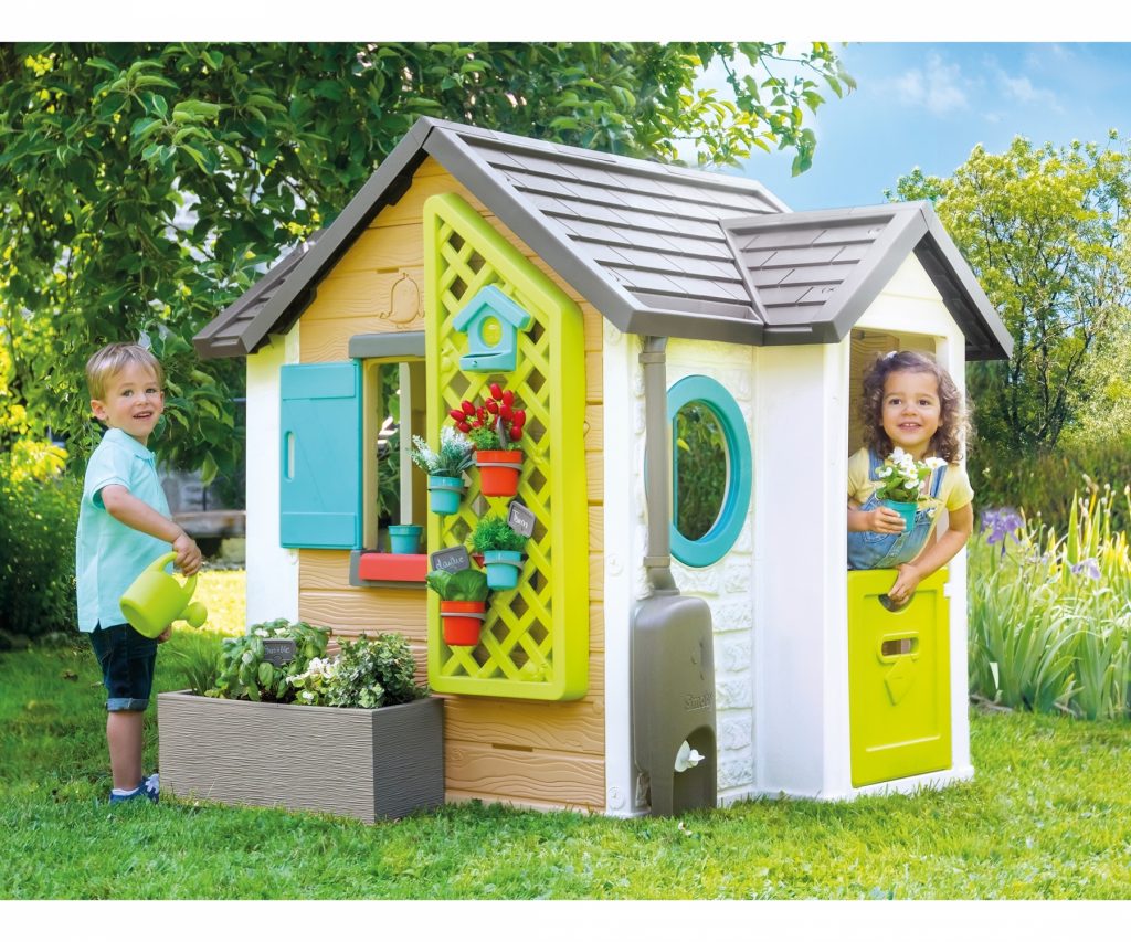 Smoby Spielhaus Gartenhaus Play Outside Unser Garten